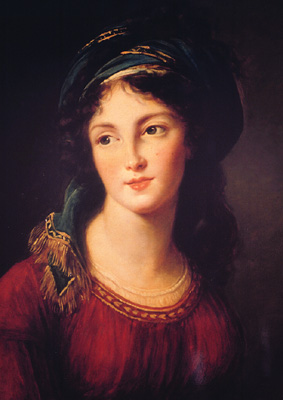 Louise Françoise Aglaé de Polignac en 1794 par Elisabeth Vigée Lebrun